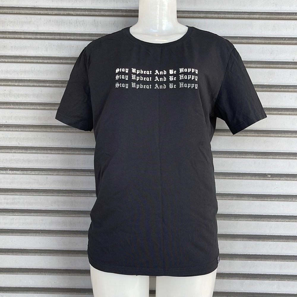 Semir Black Tee Size L